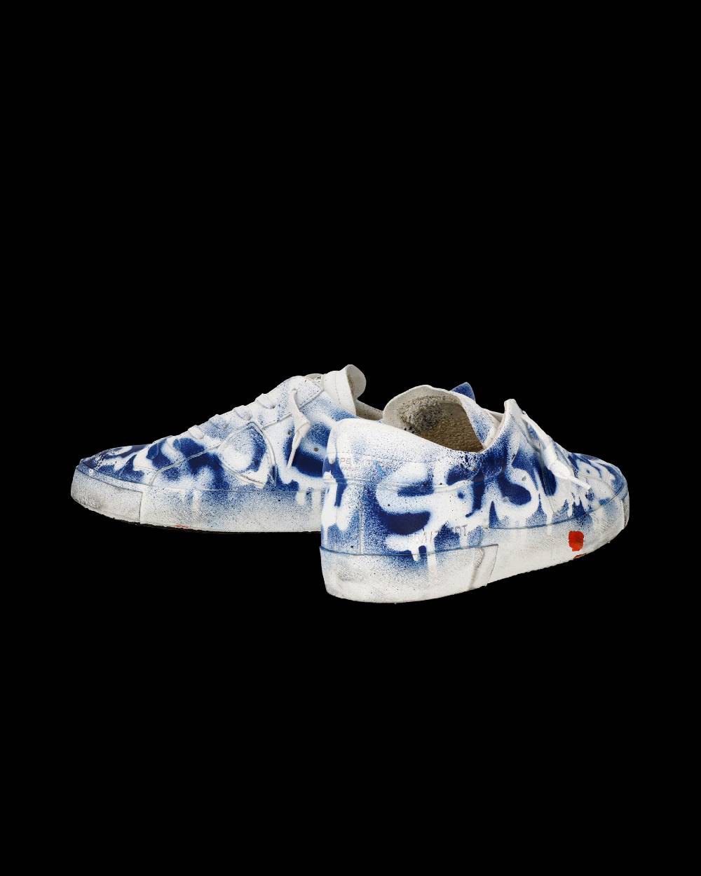 Philippe Model Sneaker bassa PRSX uomo - bianco e blu Offerte esclusive