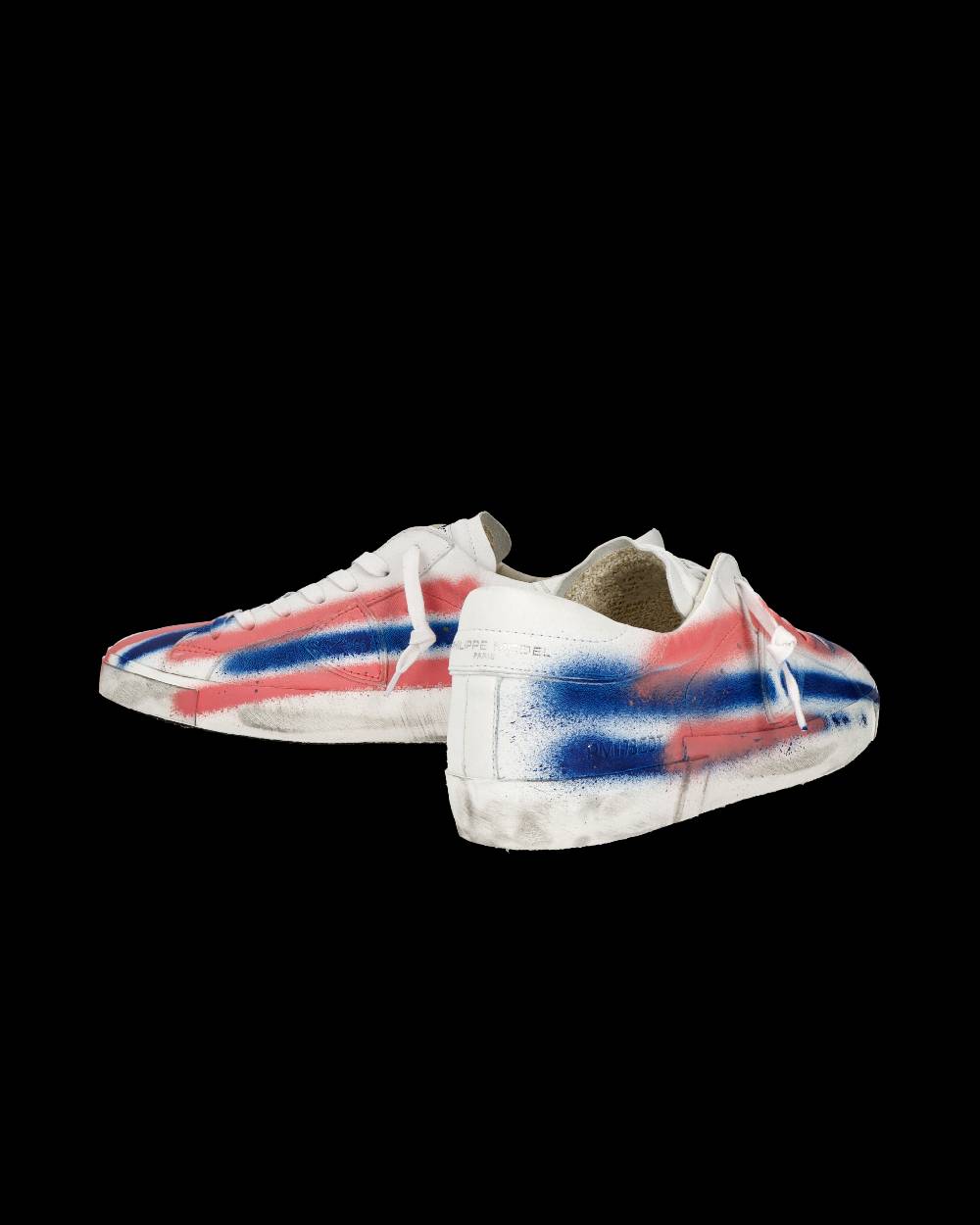 Philippe Model Sneaker bassa PRSX uomo - bianco, blu e rosa Grandi sconti