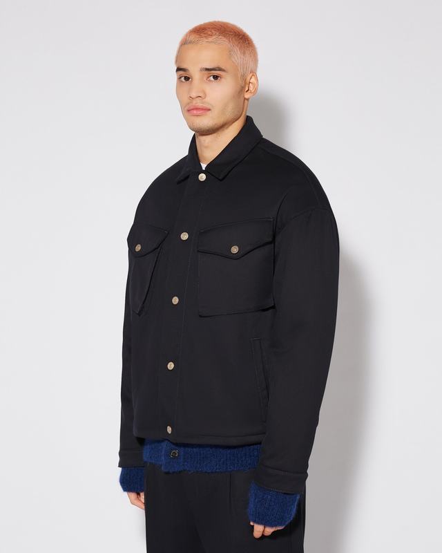 Philippe Model Giacca Gerard da Uomo Blu in Tessuto Tecnico Nuovi prodotti