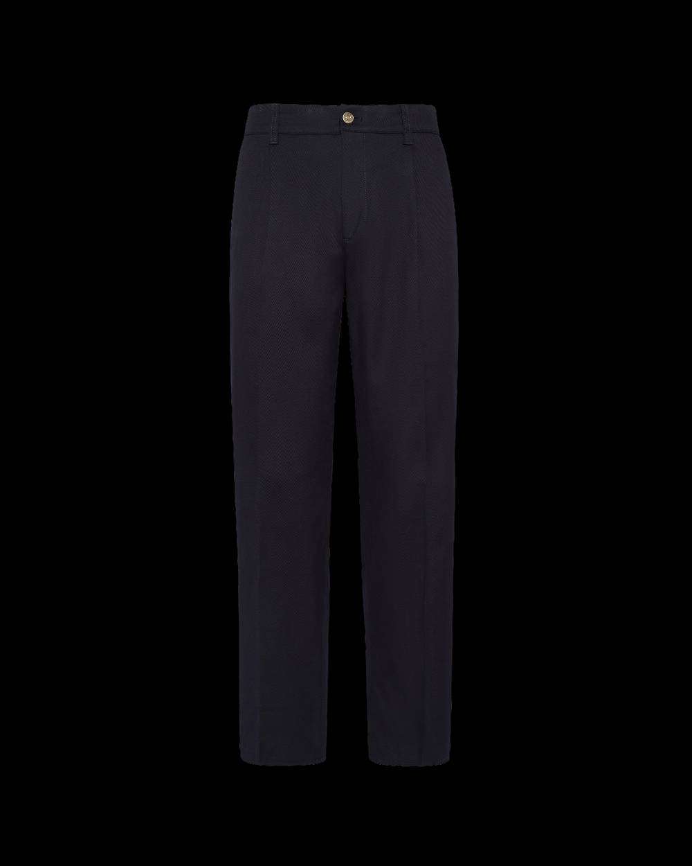 Philippe Model Pantaloni chino Claude da Uomo Blu in Lana Liquidazione