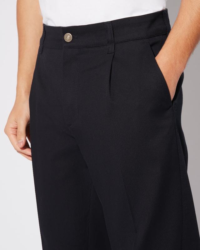 Philippe Model Pantaloni chino Claude da Uomo Blu in Lana Liquidazione