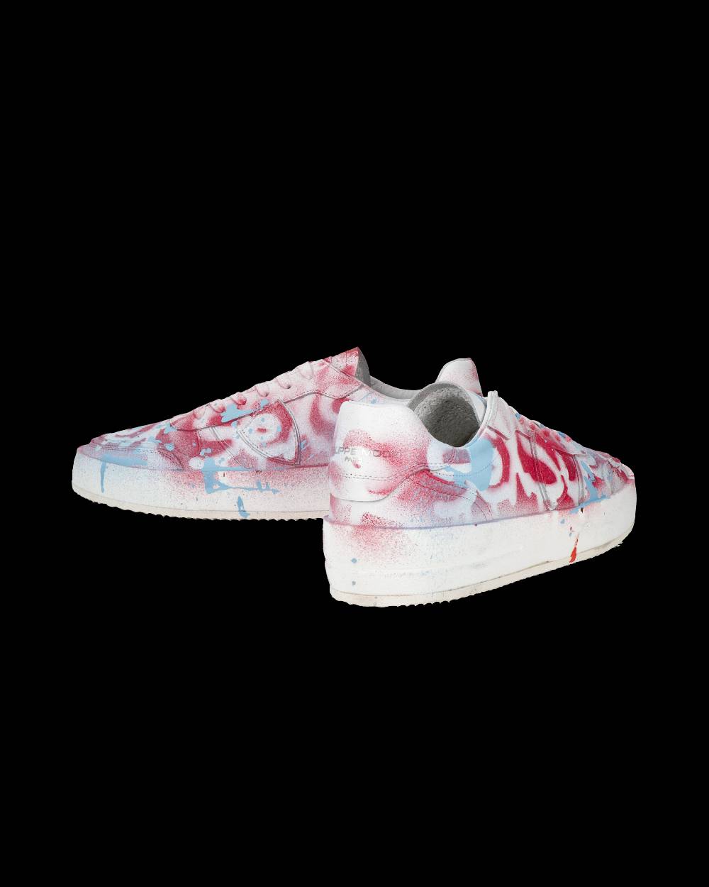 Philippe Model Sneaker bassa Nice uomo - bianco, rosso e azzurro Offerte speciali