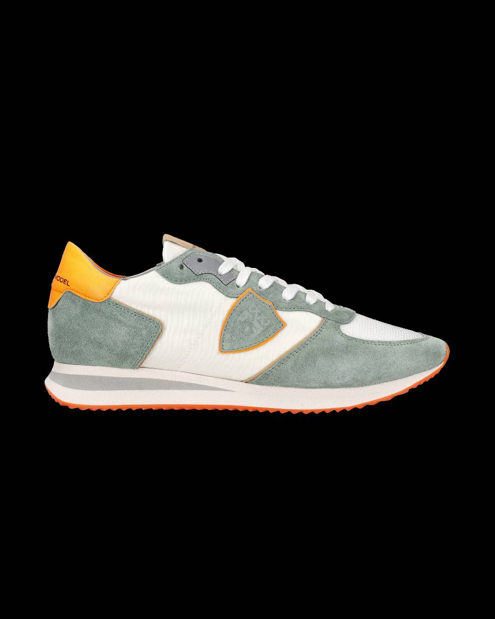 Philippe Model Sneaker bassa Trpx uomo - bianco, verde e arancio Sconti VIP