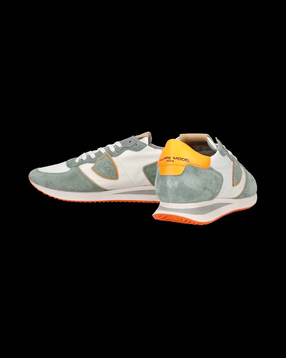 Philippe Model Sneaker bassa Trpx uomo - bianco, verde e arancio Sconti VIP