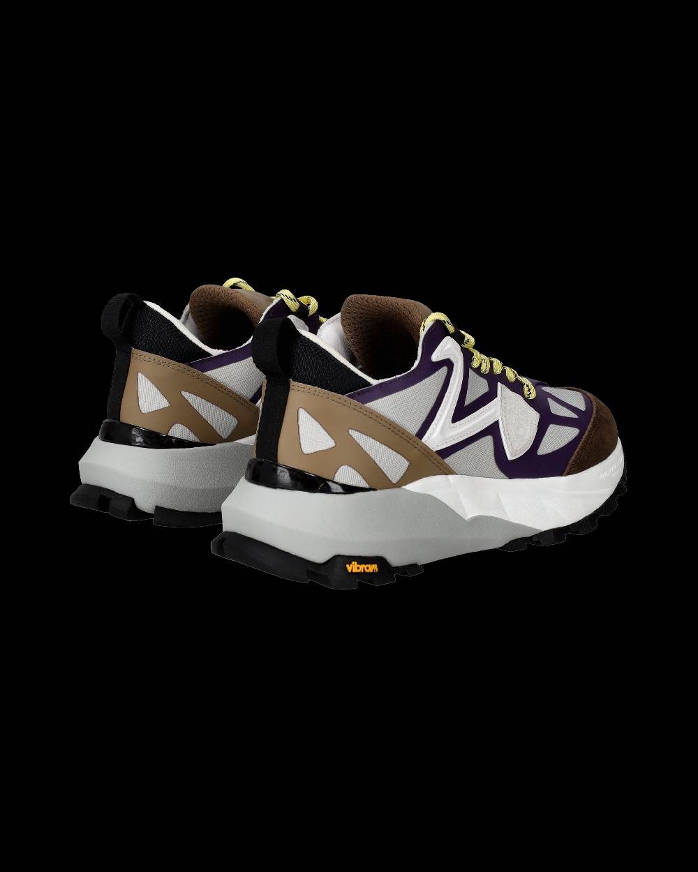 Philippe Model Sneakers Rocx da Donna Viola e Grigie in Tessuto Tecnico Rilascio limitato