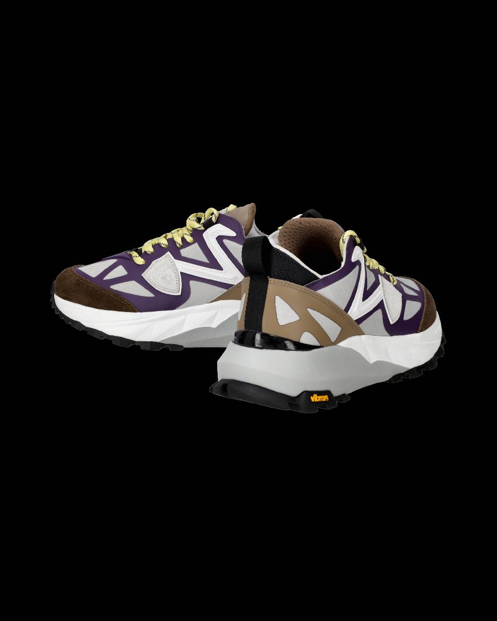 Philippe Model Sneakers Rocx da Donna Viola e Grigie in Tessuto Tecnico Rilascio limitato
