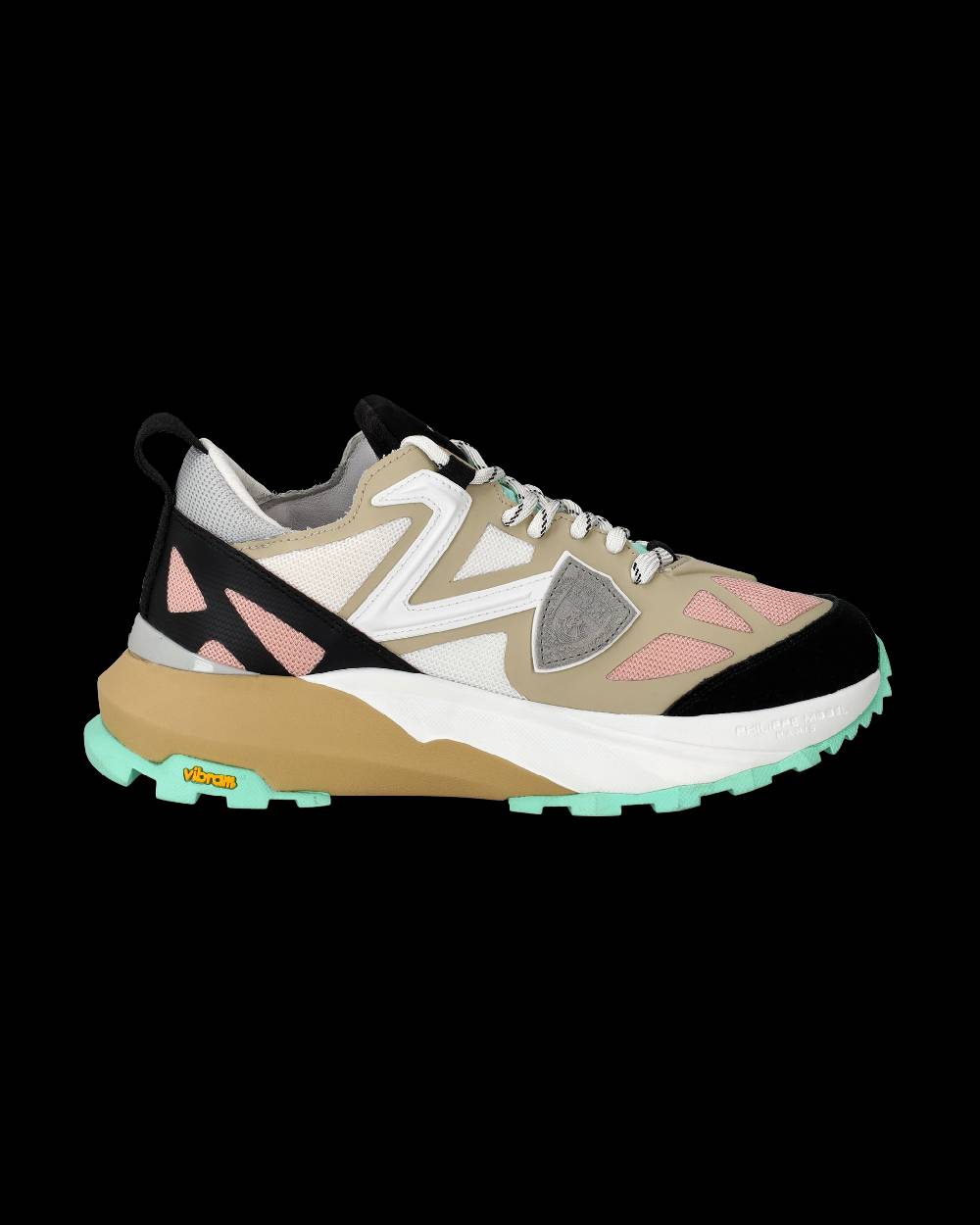 Philippe Model Sneakers Rocx da Donna Rosa in Tessuto Tecnico Ultimi tre giorni