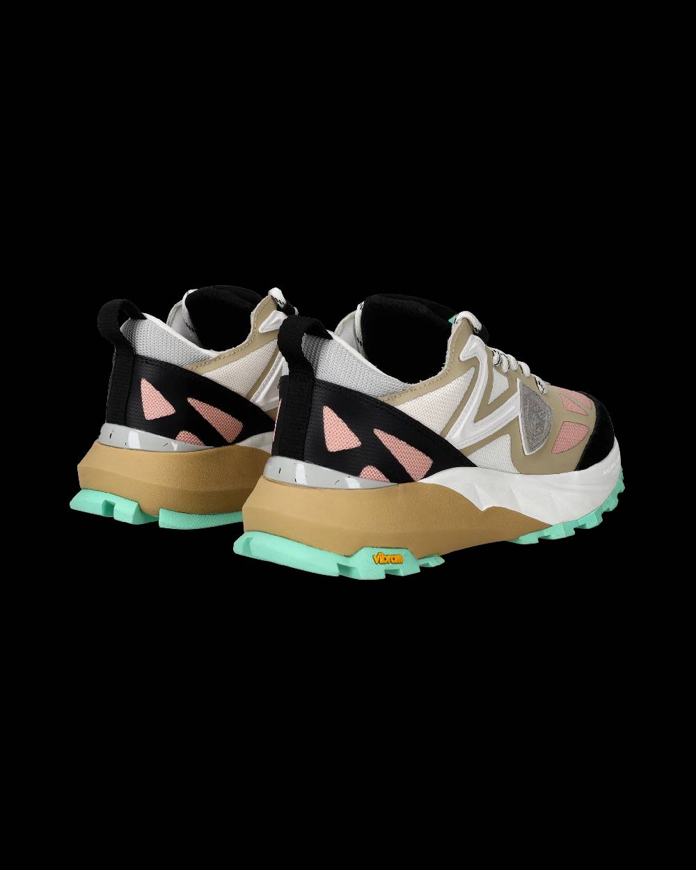 Philippe Model Sneakers Rocx da Donna Rosa in Tessuto Tecnico Ultimi tre giorni