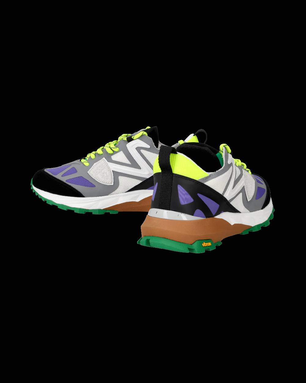 Philippe Model Sneakers Rocx da Uomo Grigie e Bianche in Tessuto Tecnico Ultimi due giorni
