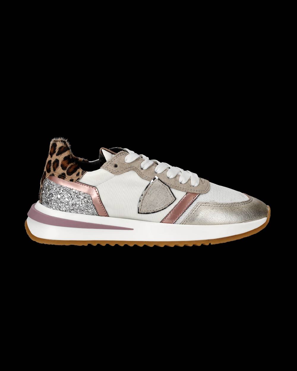 Philippe Model Sneaker basse Tropez 2.1 donna - animalier bianco e rosa Fino al 60% di sconto