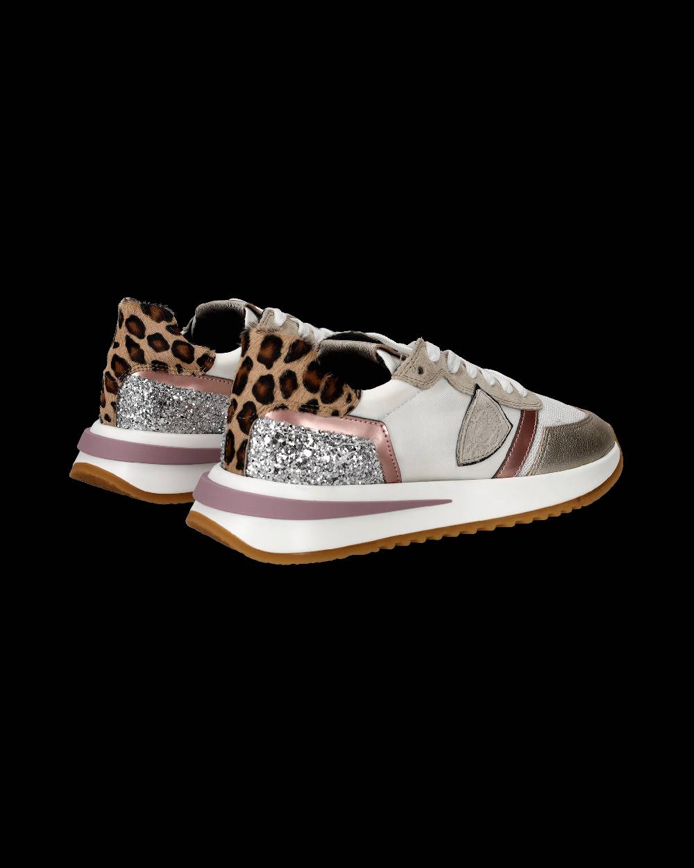 Philippe Model Sneaker basse Tropez 2.1 donna - animalier bianco e rosa Fino al 60% di sconto