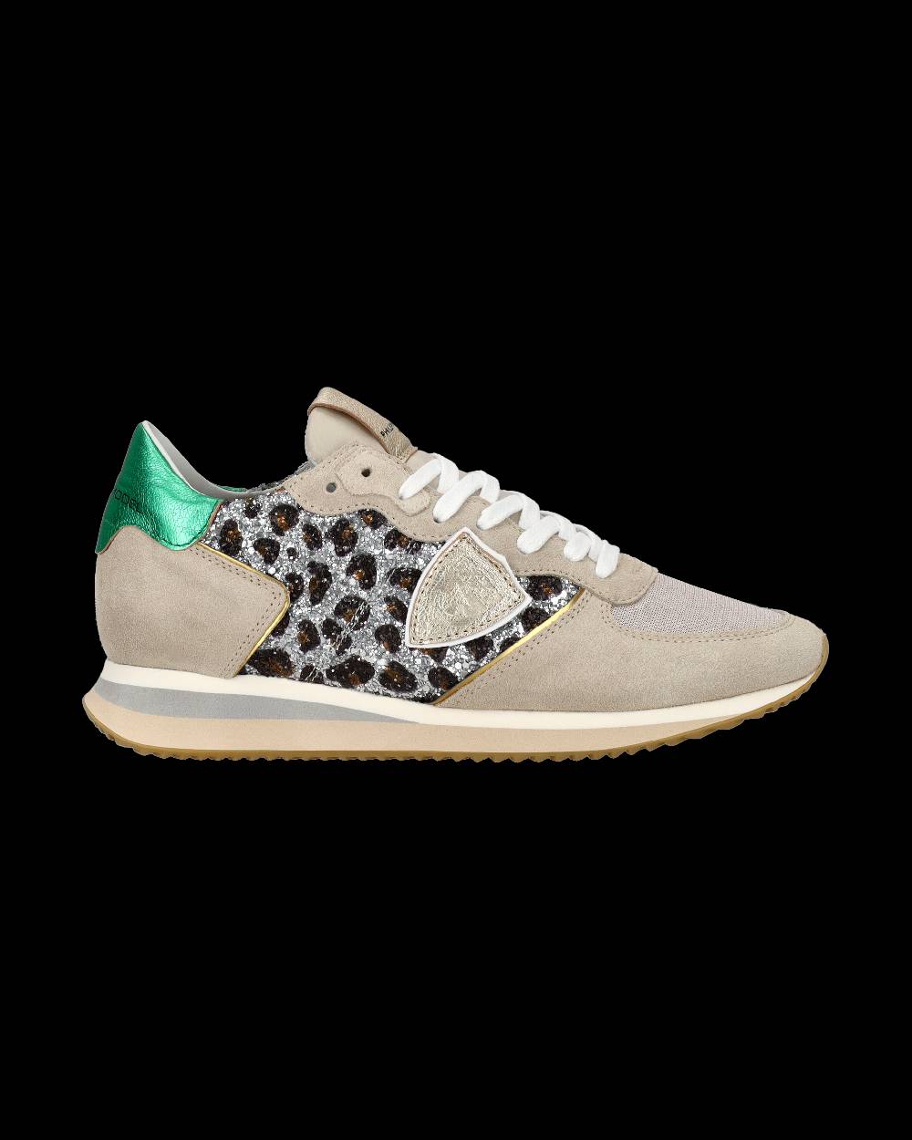 Philippe Model Sneaker casual Trpx da donna in pelle scamosciata - Dorato Sostegno trimestrale