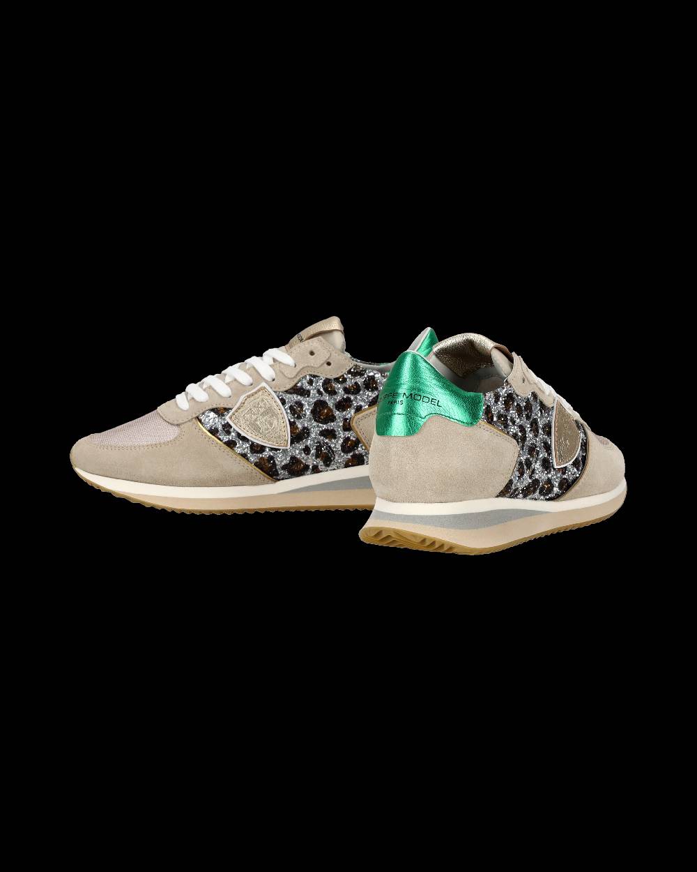 Philippe Model Sneaker casual Trpx da donna in pelle scamosciata - Dorato Sostegno trimestrale