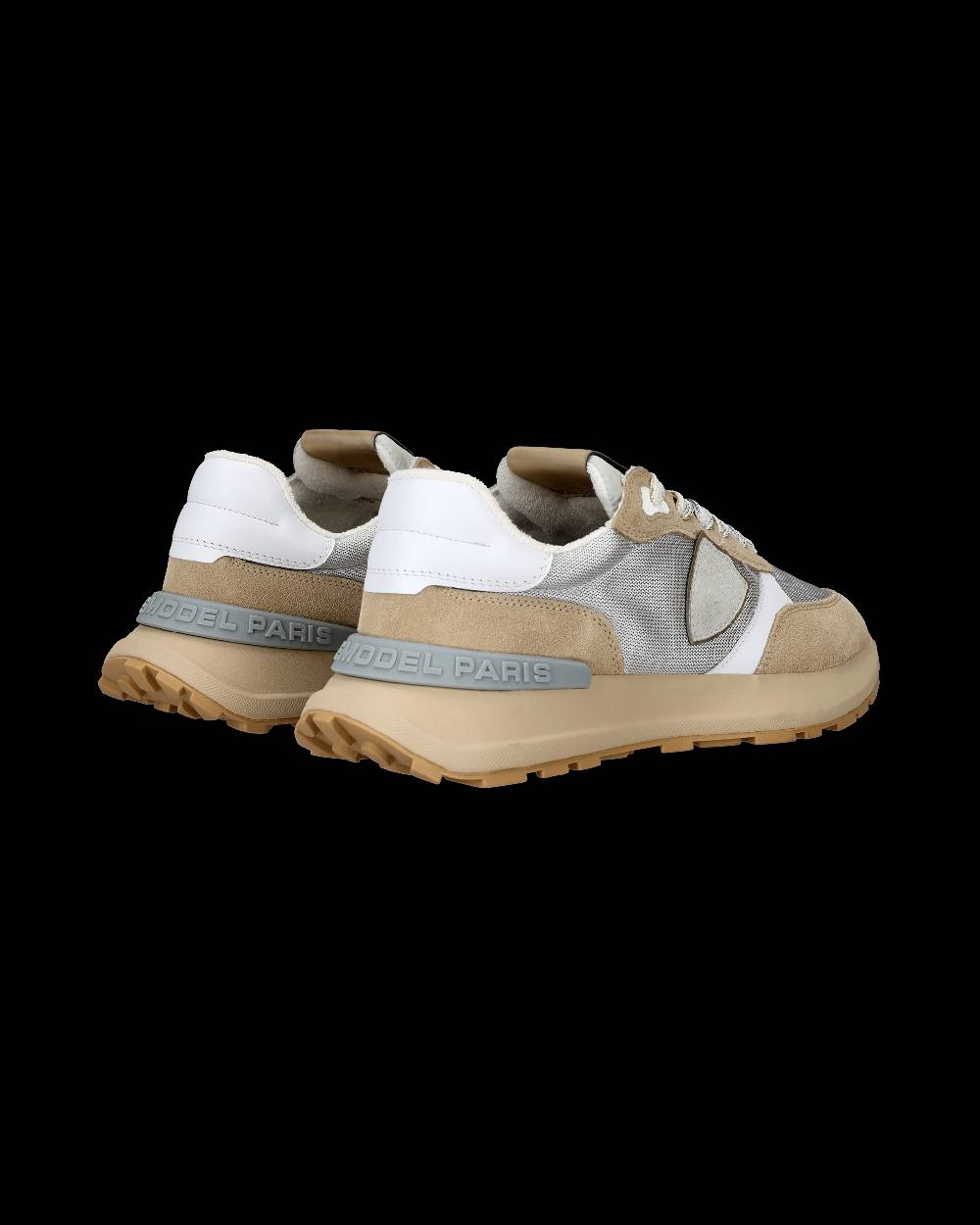 Philippe Model Sneaker bassa Antibes donna - argento e beige Discount Store per i nuovi prodotti