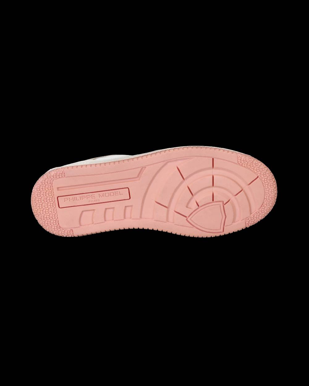 Philippe Model Sneakers Lyon da Donna Rosa in Pelle Riciclata Solo un giorno rimasto