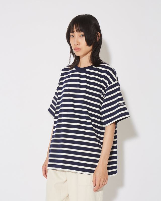 Philippe Model T-Shirt Monique da Donna Blu in Cotone Officina