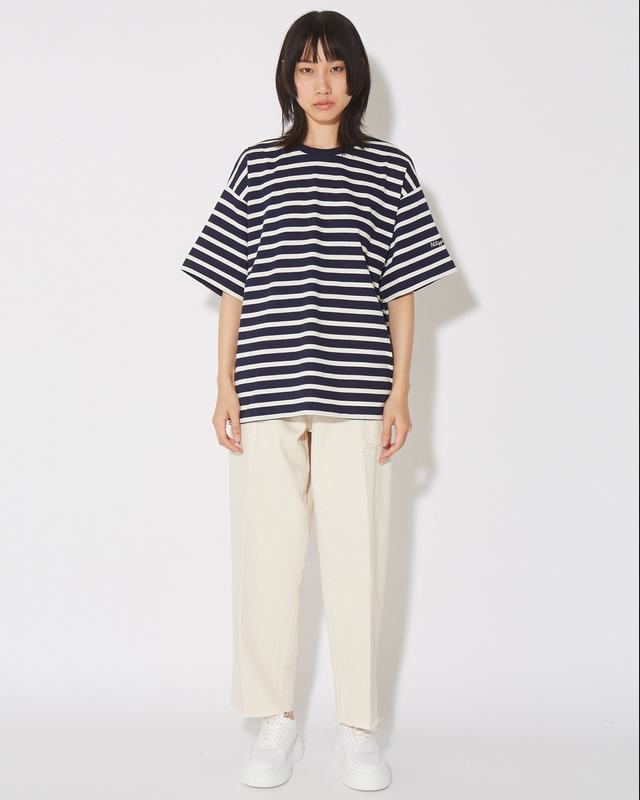 Philippe Model T-Shirt Monique da Donna Blu in Cotone Officina