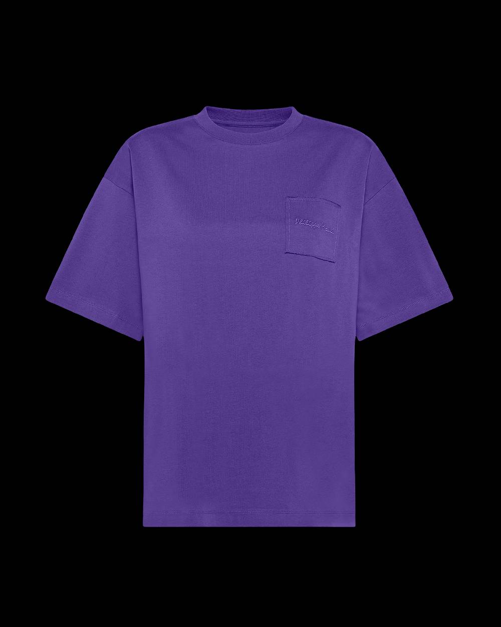 Philippe Model T-Shirt Monique da Donna Viola in Jersey Esporta salva