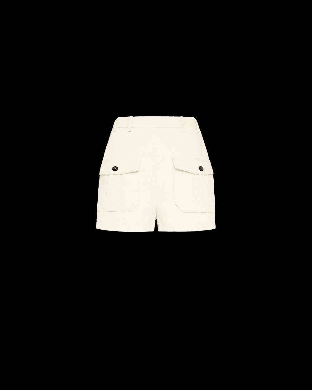 Philippe Model Bermuda Donna Ecru in Bull Denim Duty-free