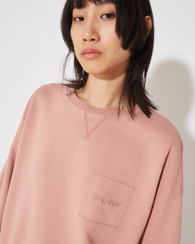 Philippe Model Felpa girocollo Brigitte da Donna Rosa in Jersey Sconti questo mese