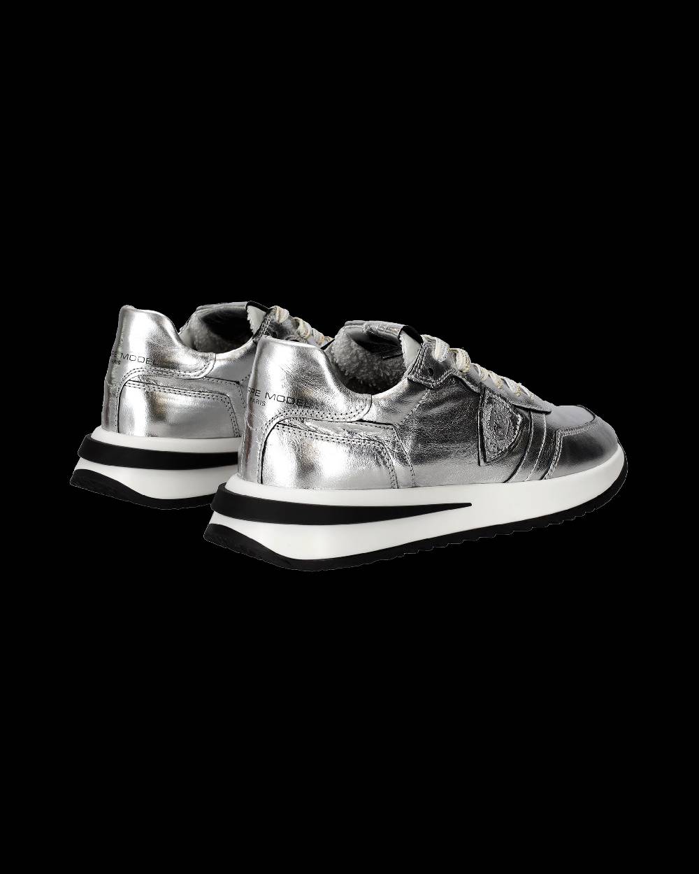 Philippe Model Sneaker basse Tropez 2.1 donna - argento Nuovo