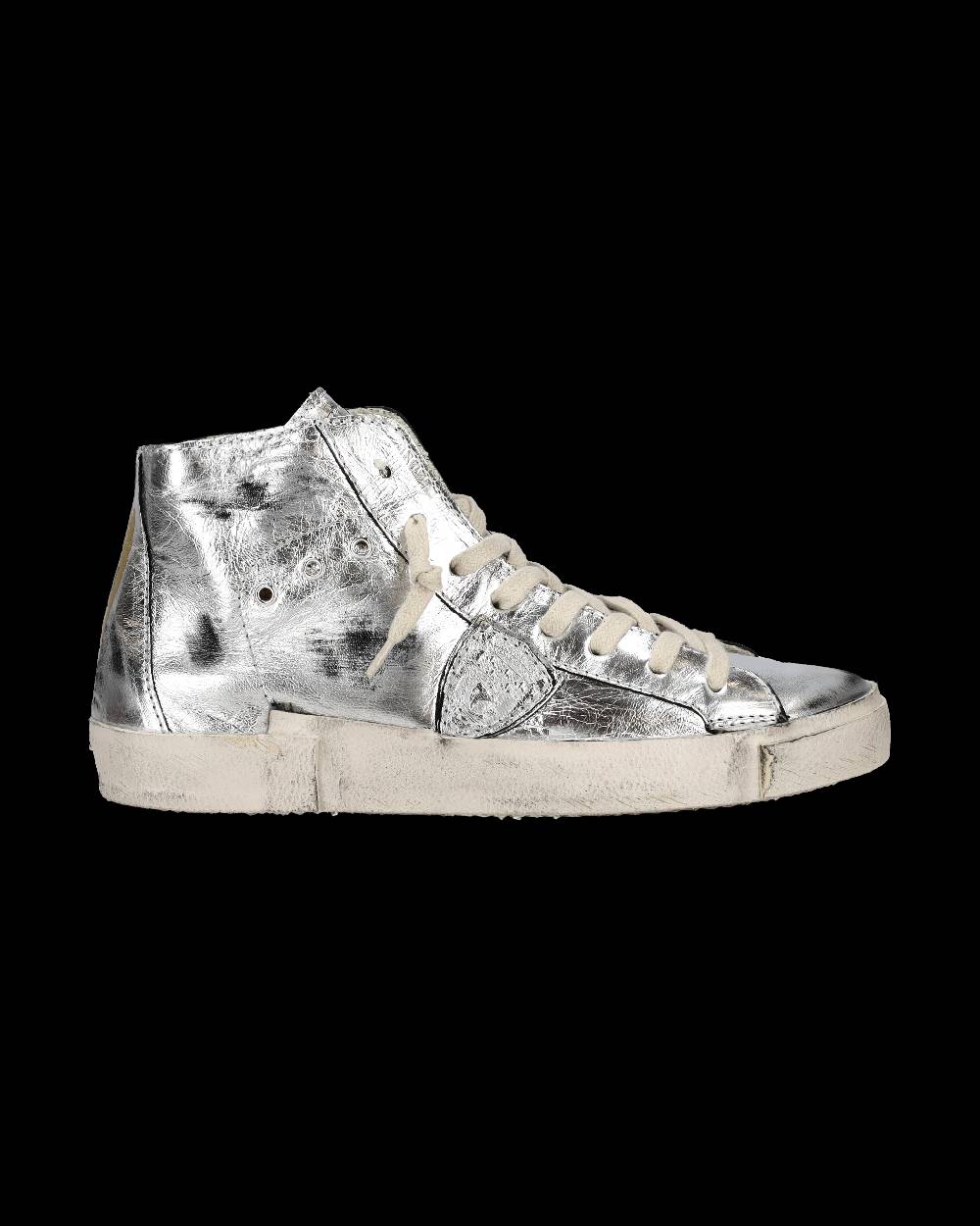 Philippe Model Sneaker alta Prsx High donna - argento Qualità Garantita