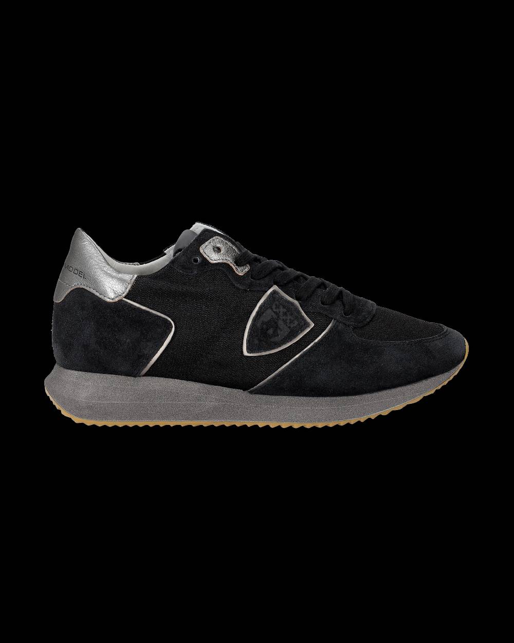 Philippe Model Sneaker basse Trpx donna - nero e argento Shopping Online