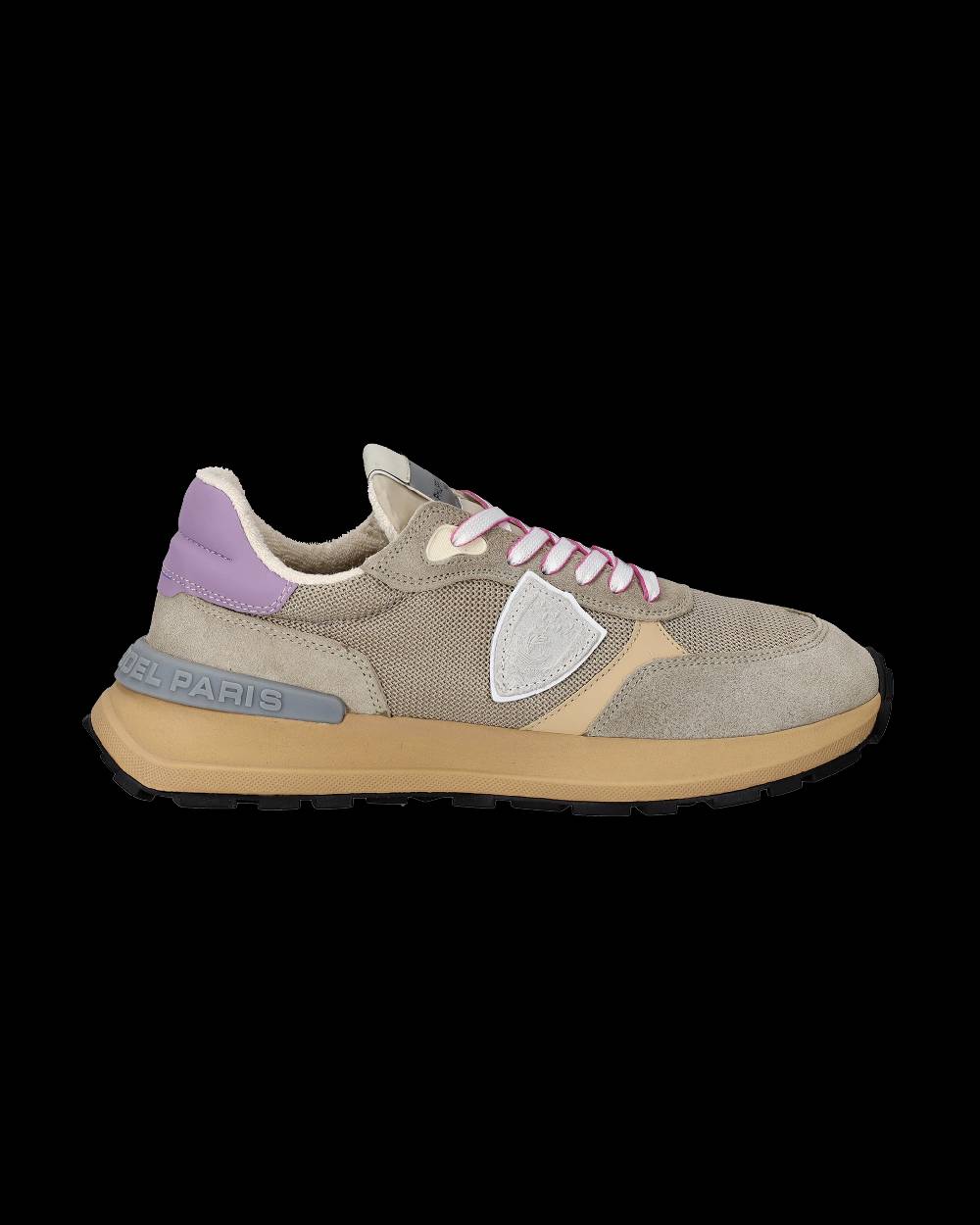 Philippe Model Sneakers Antibes da Donna Beige in Tessuto Tecnico Affare Del Giorno