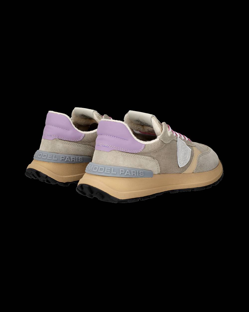 Philippe Model Sneakers Antibes da Donna Beige in Tessuto Tecnico Affare Del Giorno