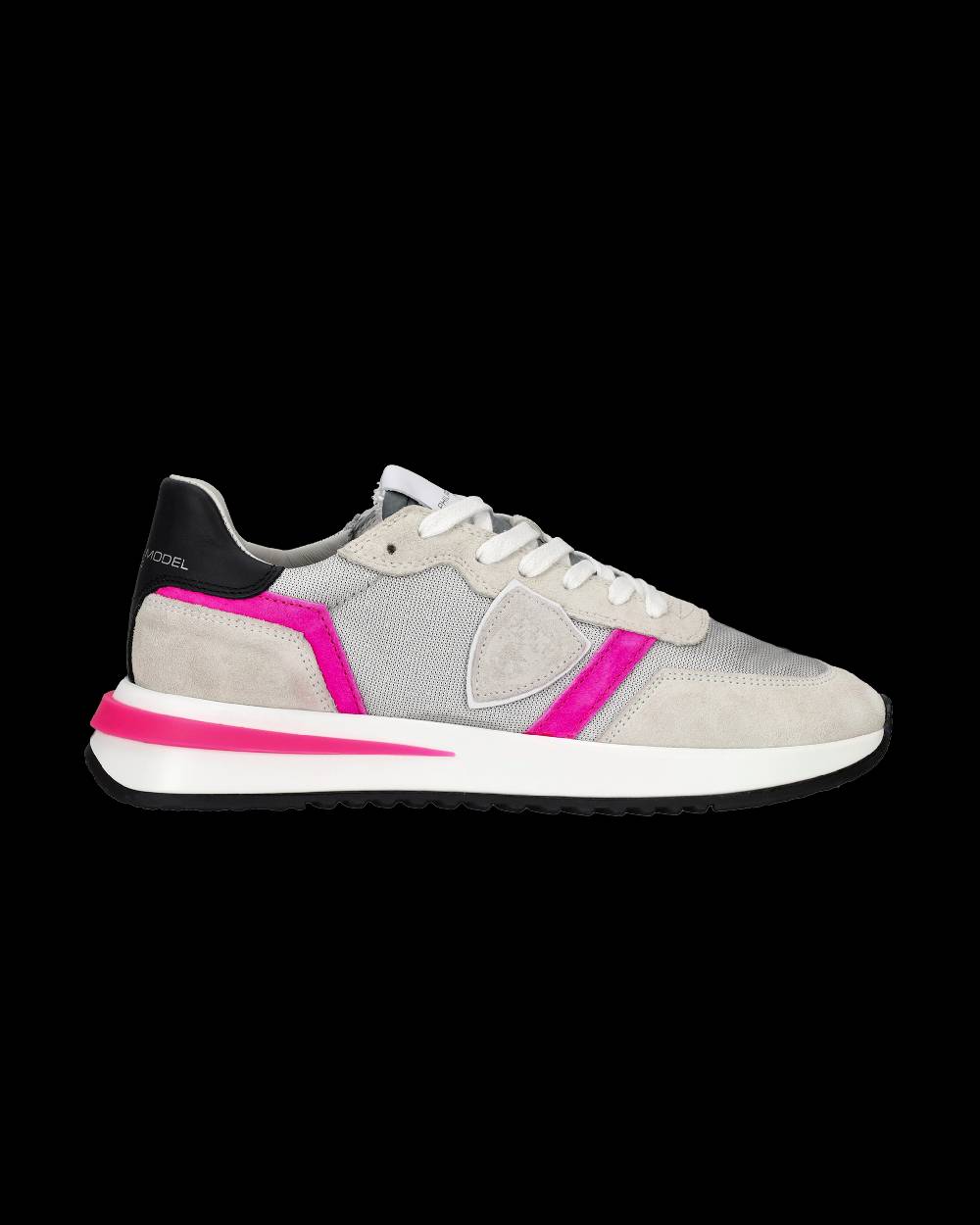 Philippe Model Sneakers Tropez 2.1 da Donna Beige in Pelle Metal Outlet