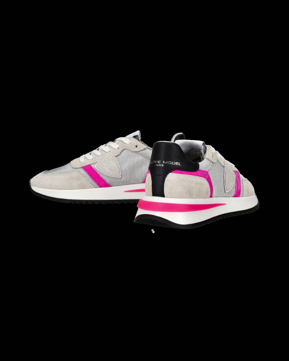 Philippe Model Sneakers Tropez 2.1 da Donna Beige in Pelle Metal Outlet
