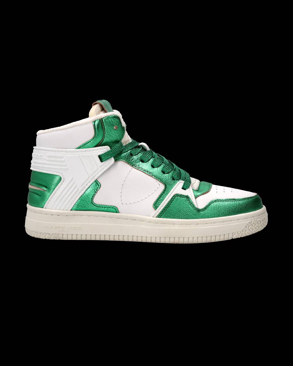 Philippe Model Sneaker La Grande Donna, Bianco e Verde Vendita Calda
