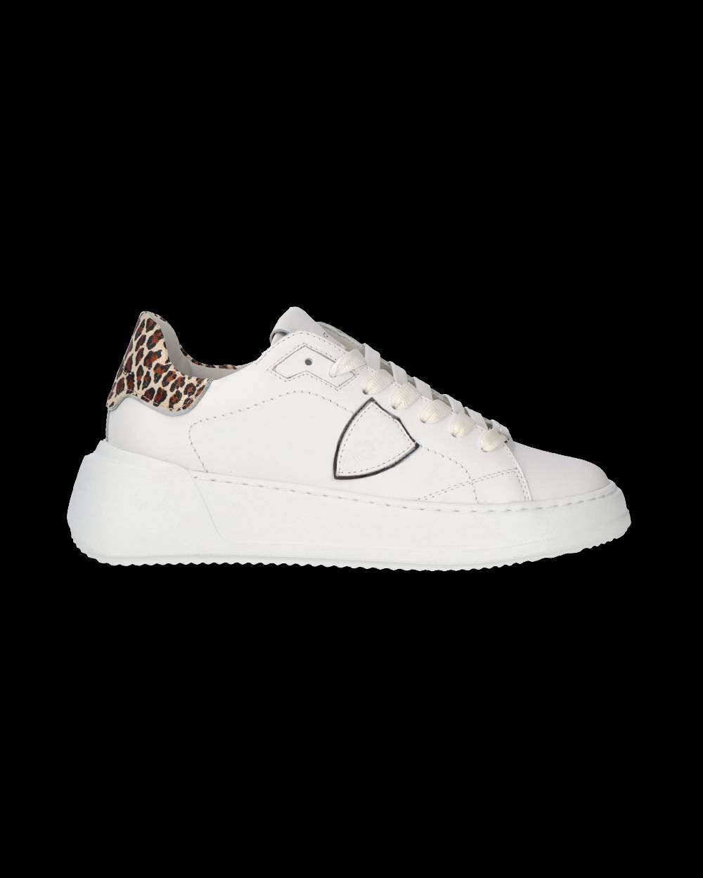 Philippe Model Sneaker Tres Temple Donna, Bianco e Beige Vendita Economica