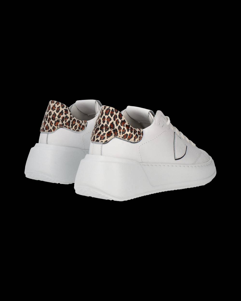 Philippe Model Sneaker Tres Temple Donna, Bianco e Beige Vendita Economica