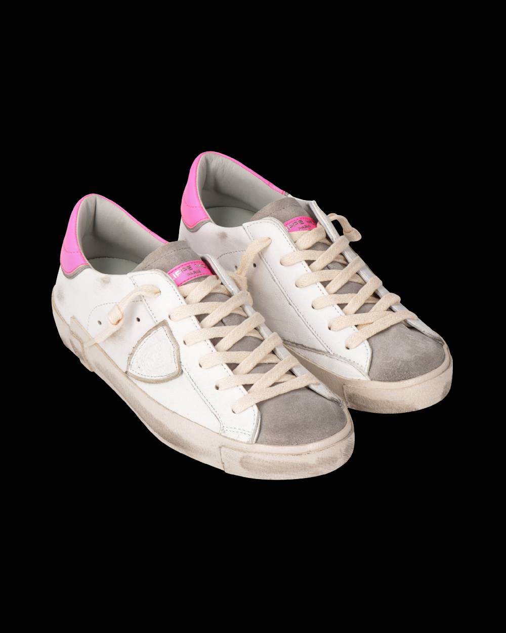Philippe Model Sneaker Prsx Donna, Bianco e Fucsia Saldi Di Fabbrica