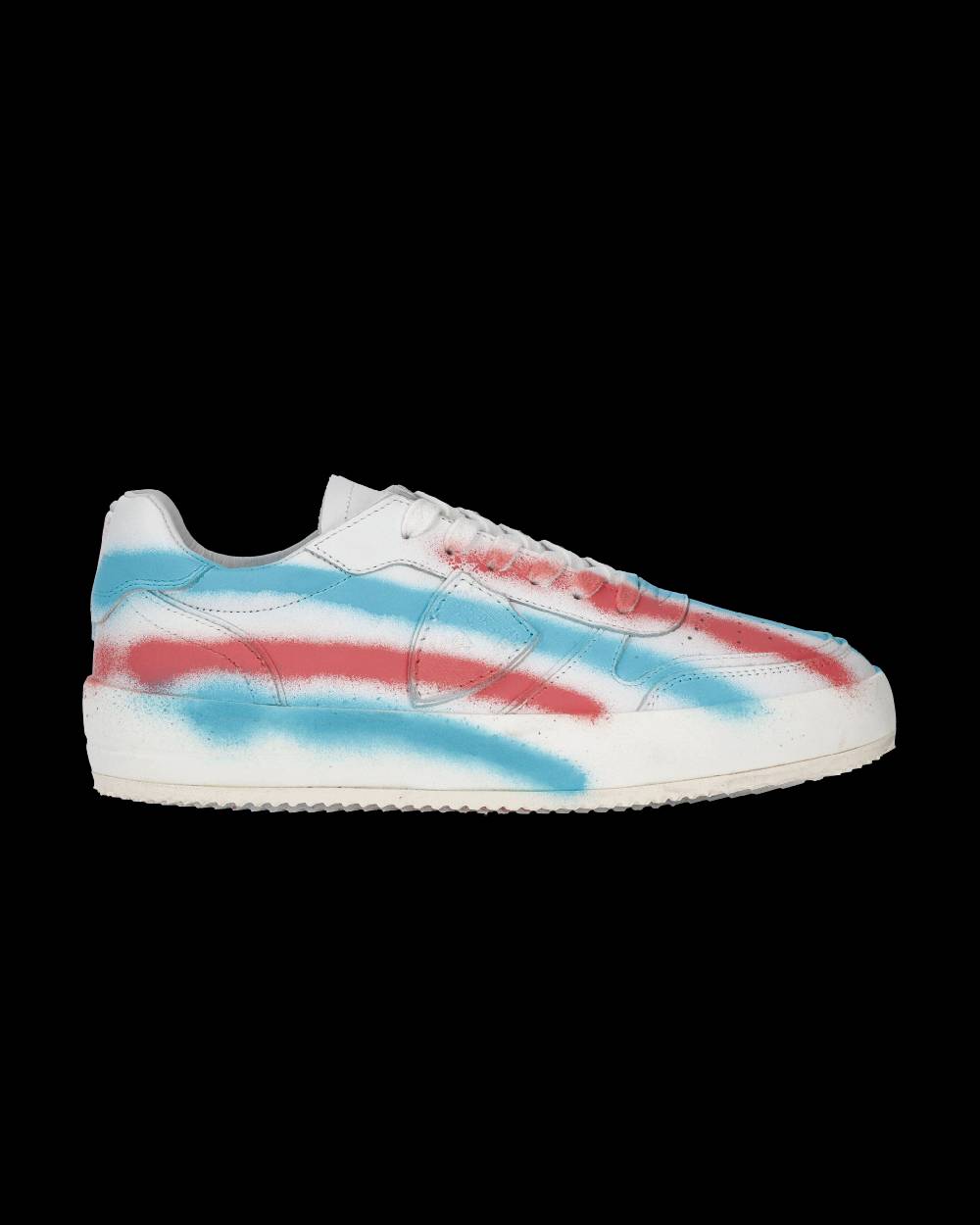 Philippe Model Sneaker bassa Nice donna - bianco, rosa e azzurro Vendite Flash