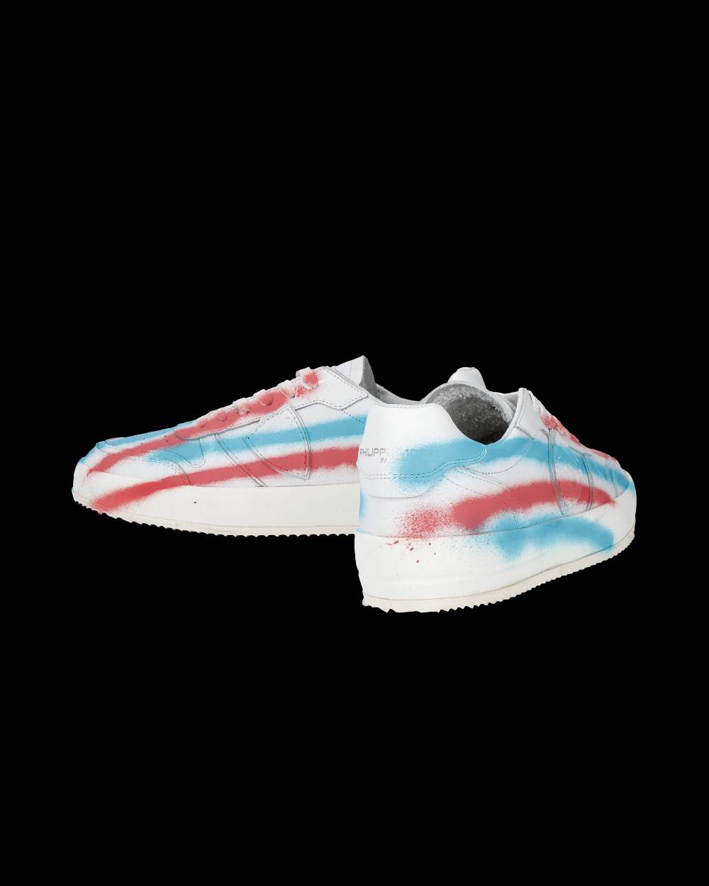 Philippe Model Sneaker bassa Nice donna - bianco, rosa e azzurro Vendite Flash