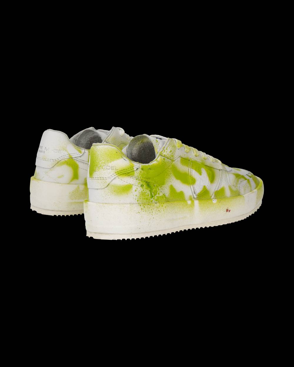 Philippe Model Sneaker bassa Nice donna - bianco e verde In Saldo
