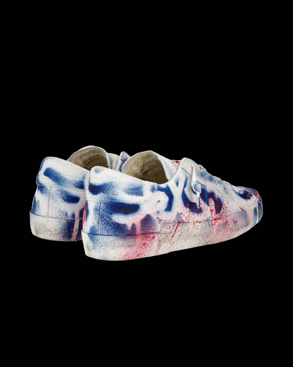 Philippe Model Sneaker bassa PRSX donna - bianco, blu e rosso Moda