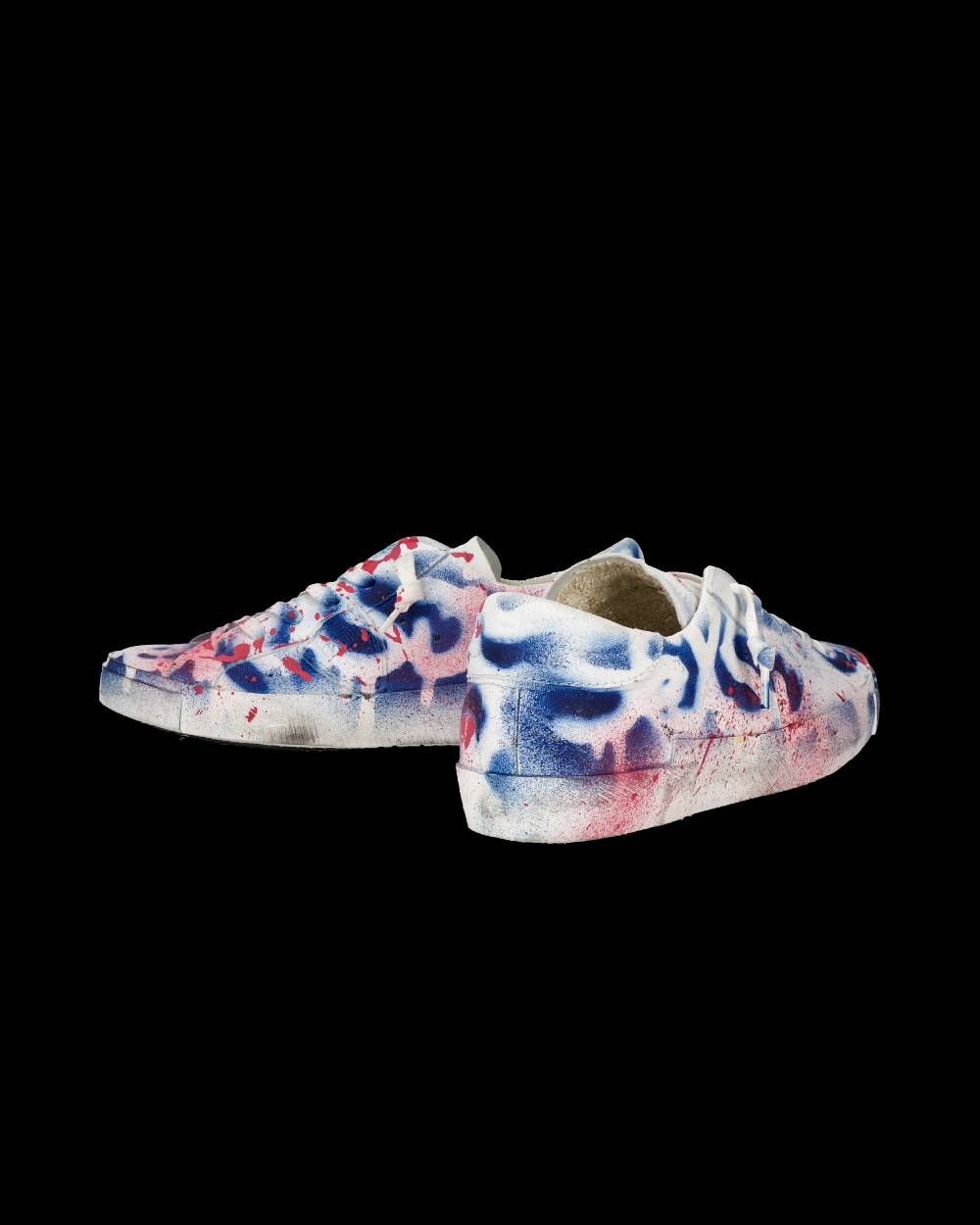 Philippe Model Sneaker bassa PRSX donna - bianco, blu e rosso Moda