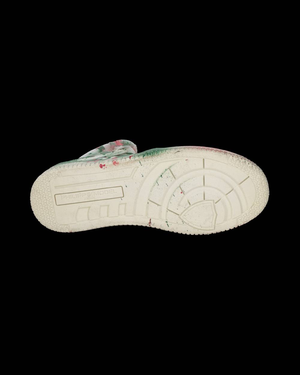 Philippe Model Sneaker mid La Grande donna - bianco, verde e rosa Spedizione gratuita
