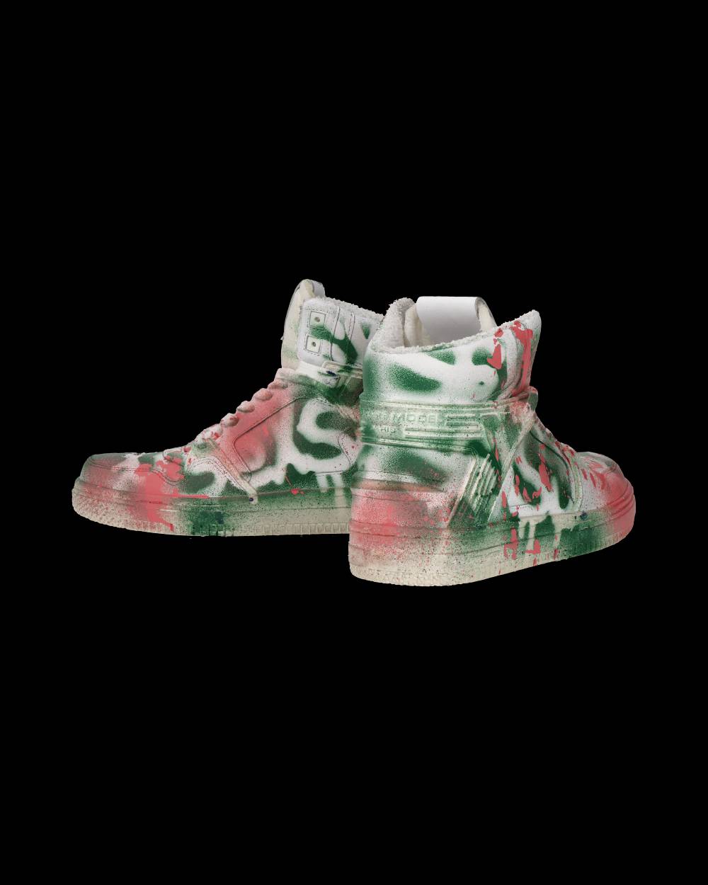 Philippe Model Sneaker mid La Grande donna - bianco, verde e rosa Spedizione gratuita