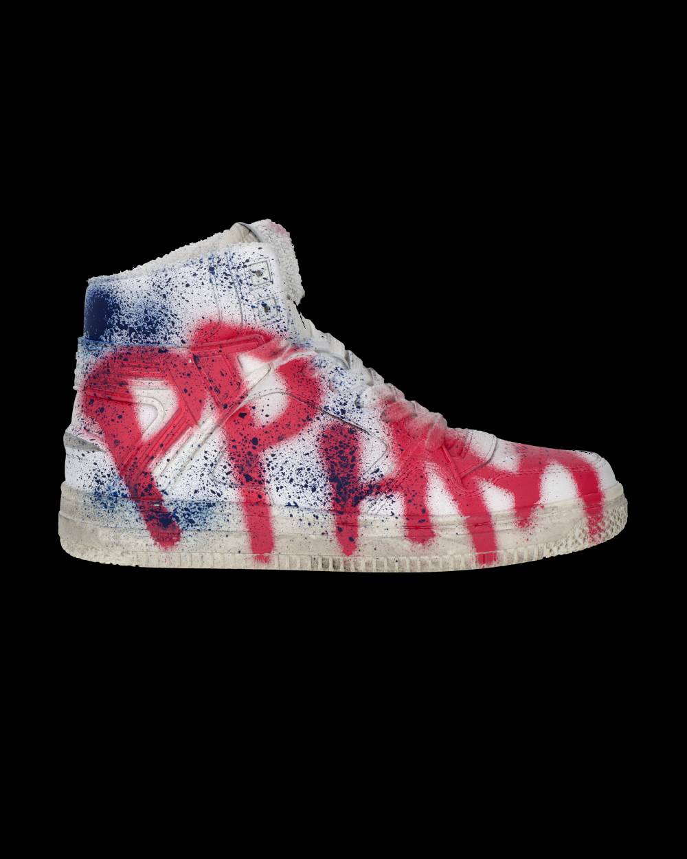 Philippe Model Sneaker mid La Grande donna - bianco, blu e rosso Sconto di tempo limitato