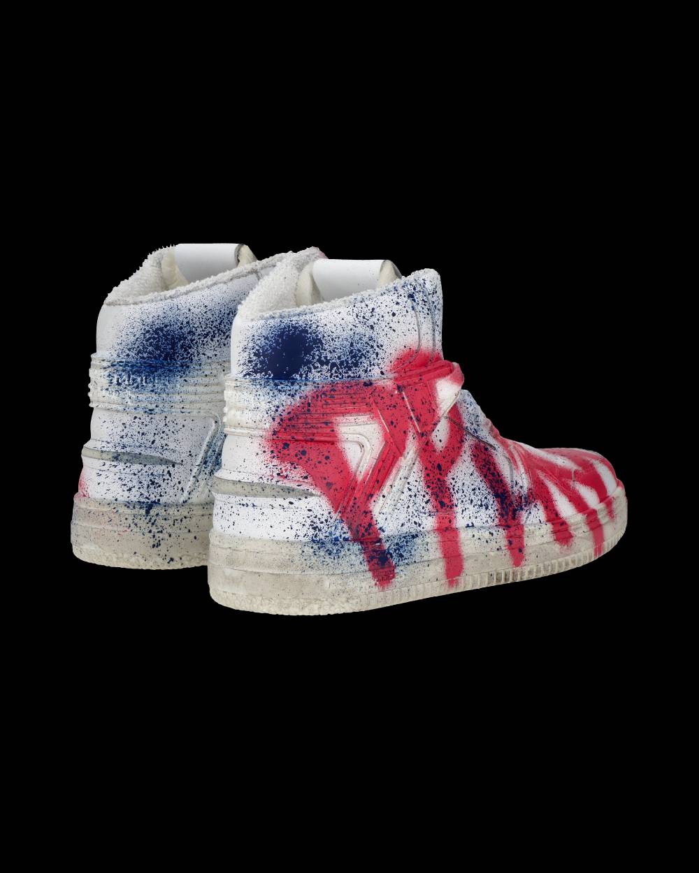 Philippe Model Sneaker mid La Grande donna - bianco, blu e rosso Sconto di tempo limitato
