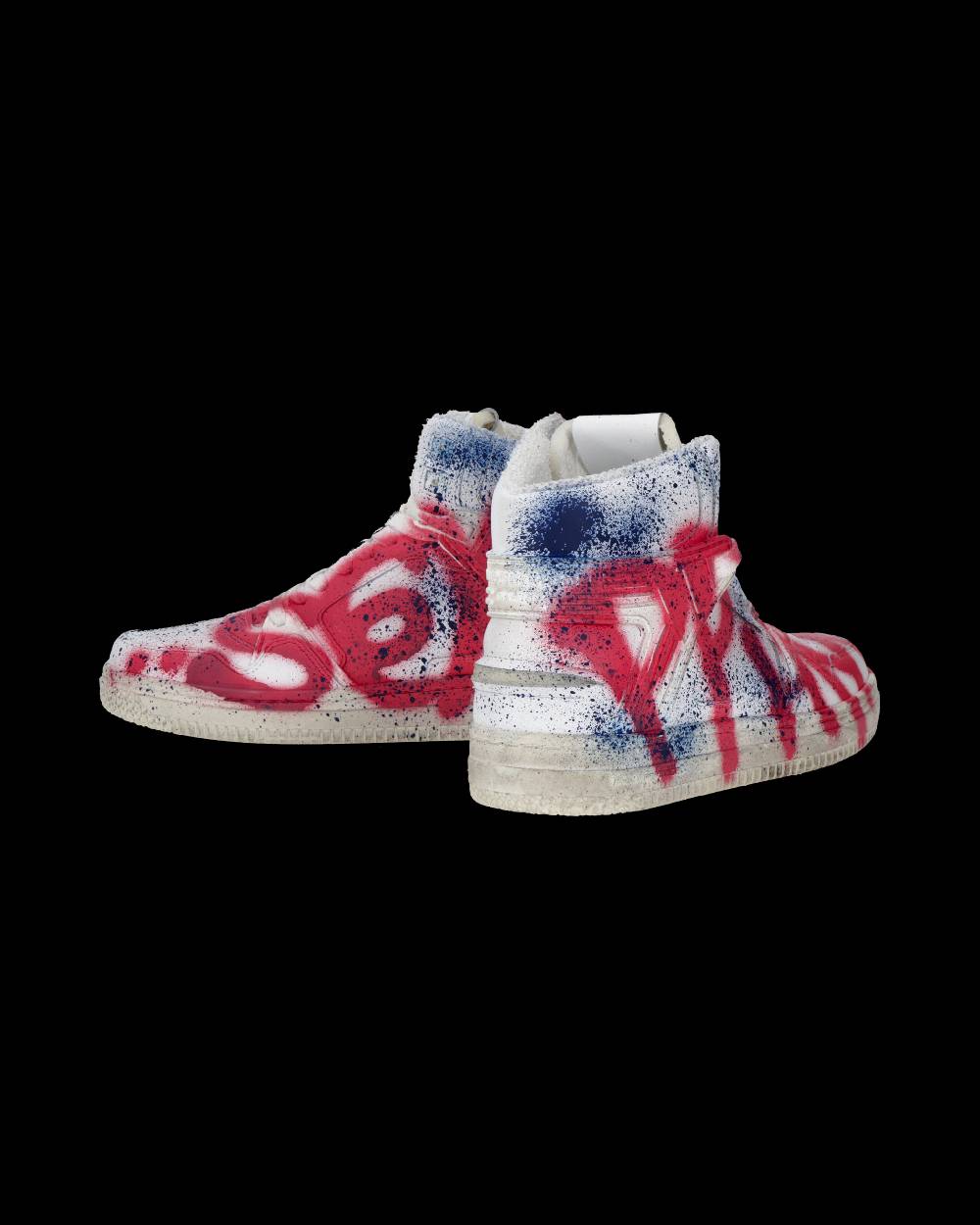 Philippe Model Sneaker mid La Grande donna - bianco, blu e rosso Sconto di tempo limitato