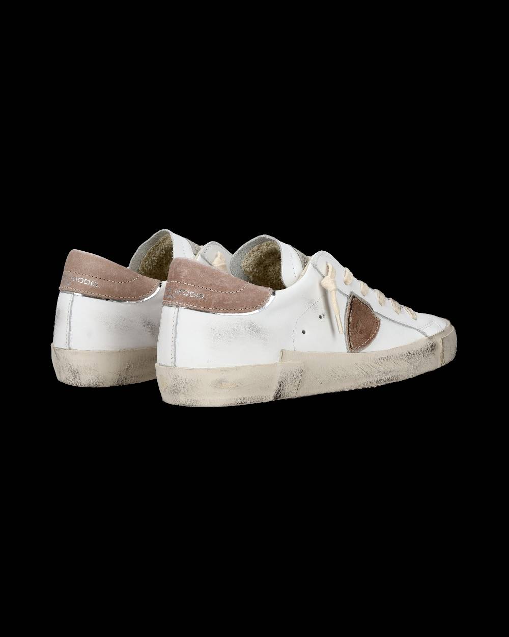 Philippe Model Sneaker casual Prsx da donna in pelle - Bianco e giallo Offerta speciale