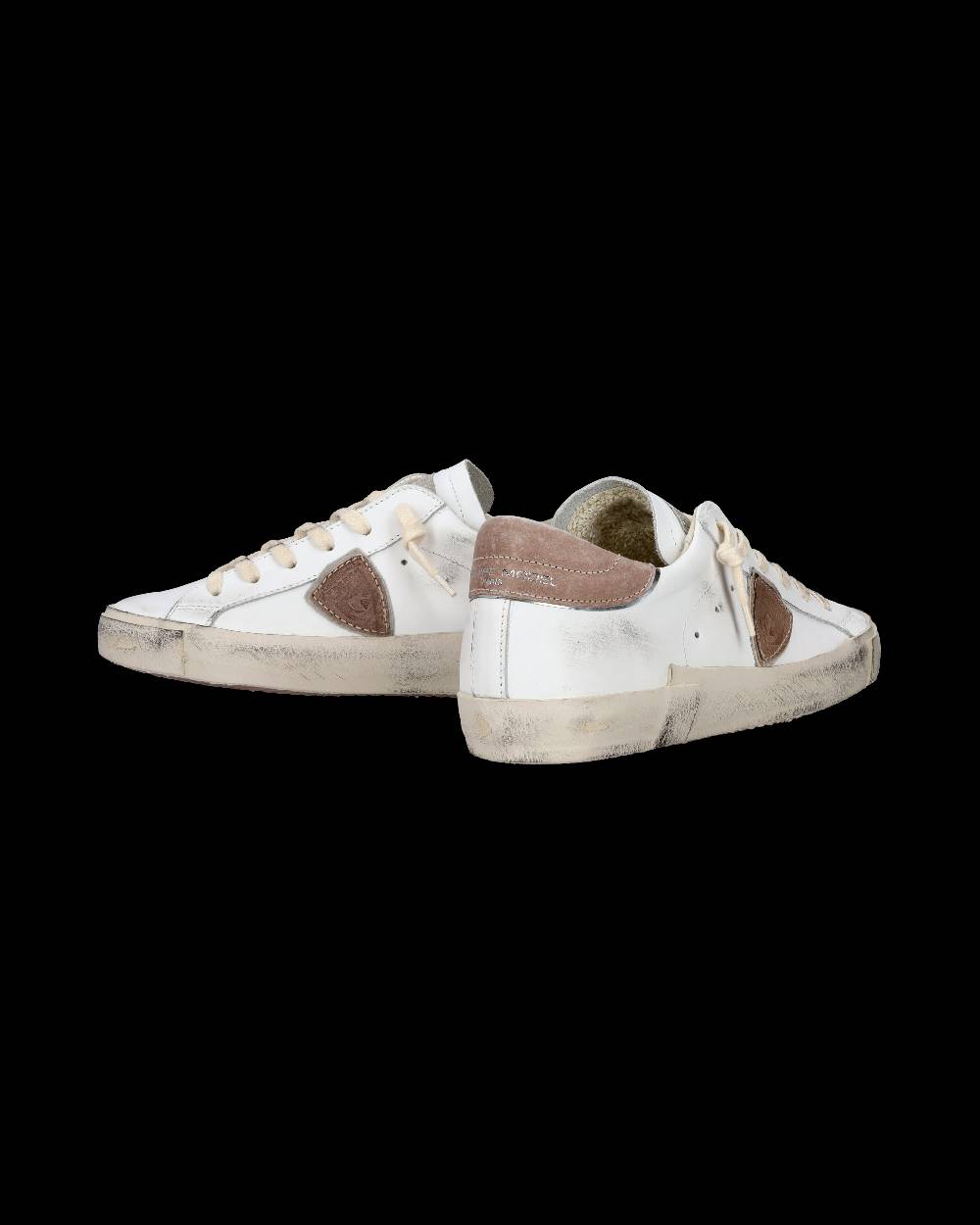 Philippe Model Sneaker casual Prsx da donna in pelle - Bianco e giallo Offerta speciale