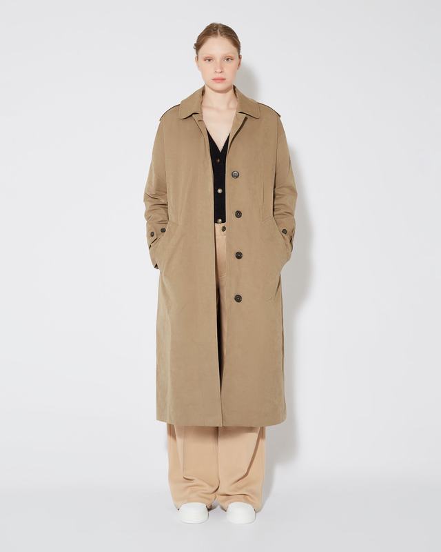Philippe Model Capispalla - Giacca da donna in nylon - Cachi Grande vendita