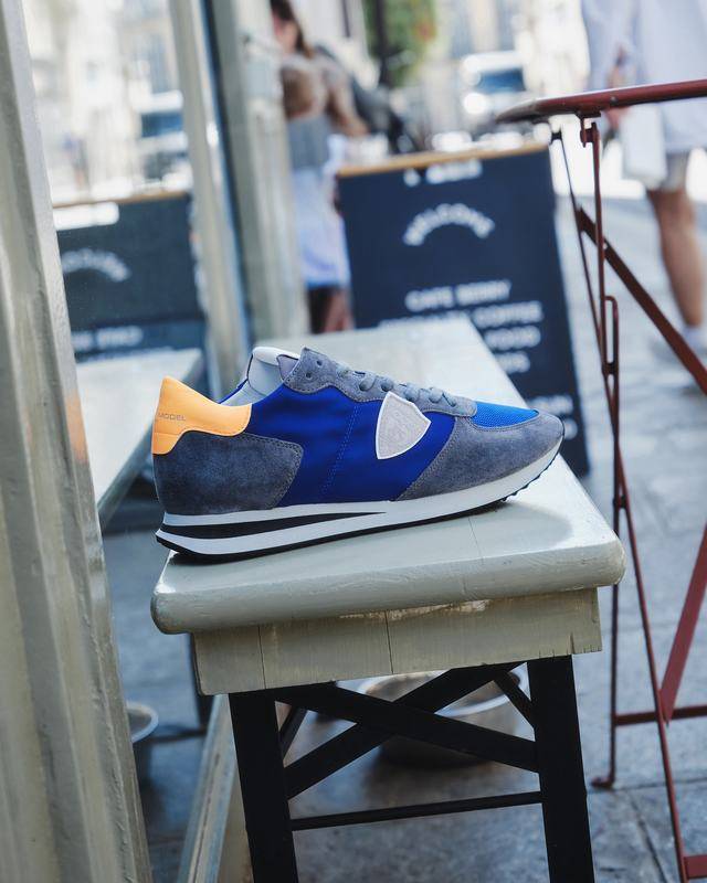 Philippe Model Sneaker basse Trpx uomo - bluette e grigio Fornitura limitata