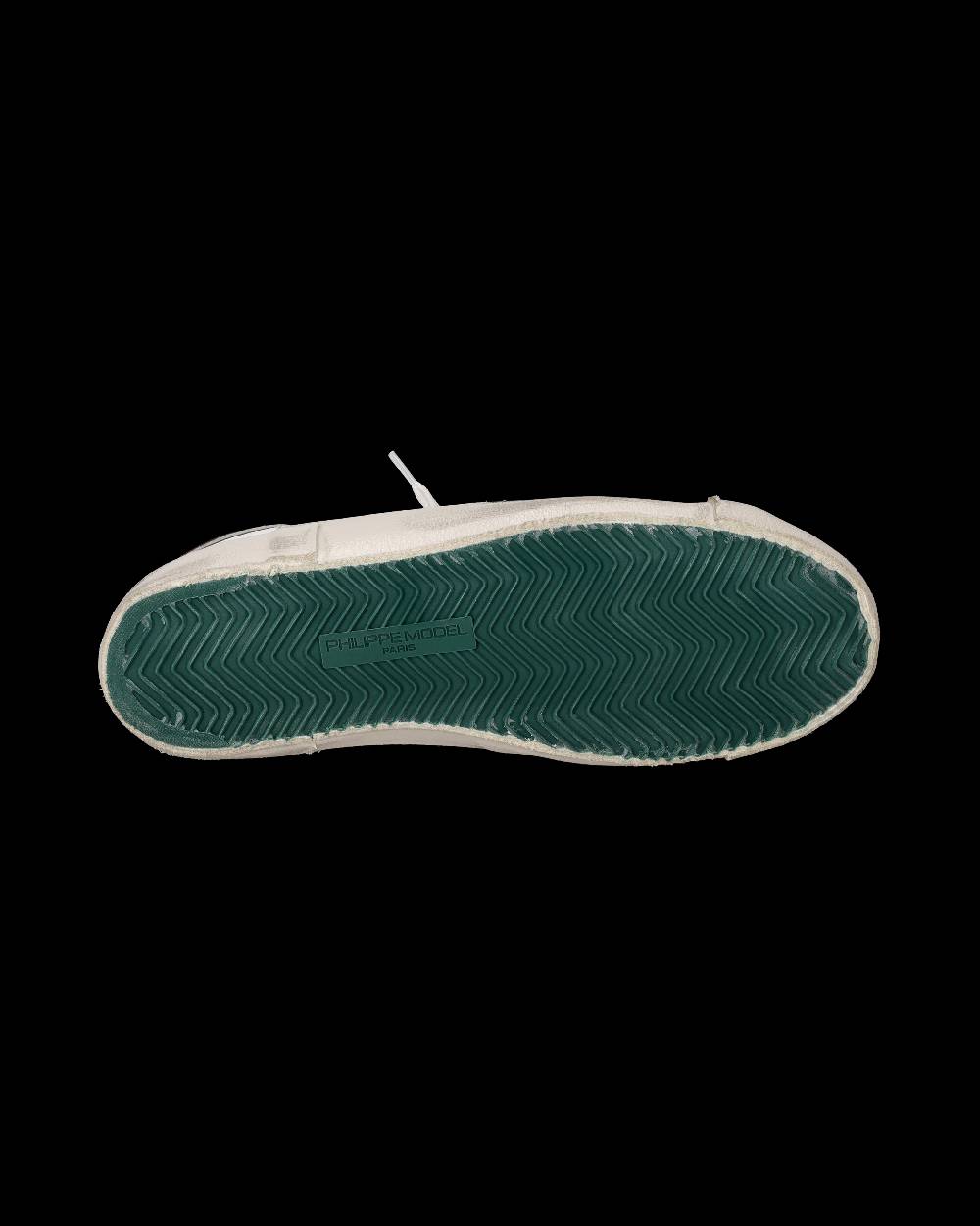 Philippe Model Sneaker basse Paris uomo - bianco e verde militare Vendite stagionali